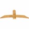 Ekena Millwork Bellingham Rough Sawn Timber Gable Bracket, Western Red Cedar, 60"W x 25"H x 2"D x 6"F, 10/12 Pitch GBW060X25X0206BEL00RWR - alternate 2